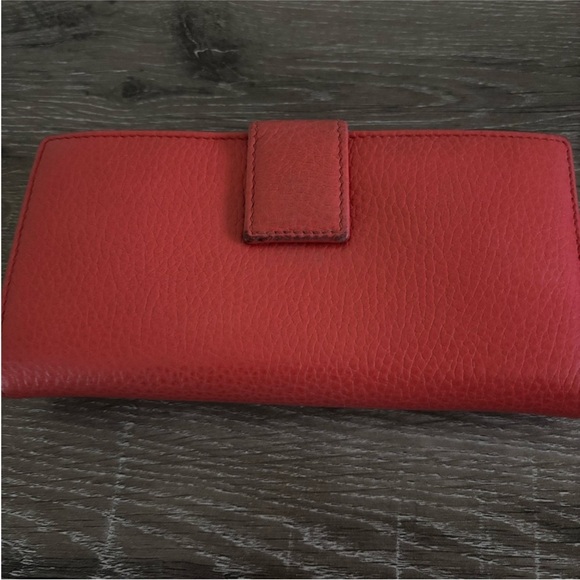 Gucci coral long wallet - Picture 4 of 10